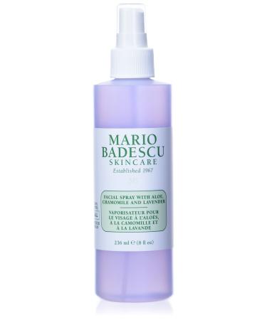 Mario Badescu Facial Spray with Aloe Chamomile and Lavender 8 Fl Oz 236 ml (Pack of 1)