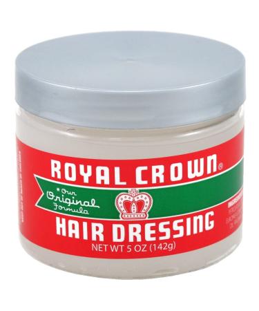 Royal Crown Hair Dressing 5 Ounce Jar (145ml) (Pack of 3)