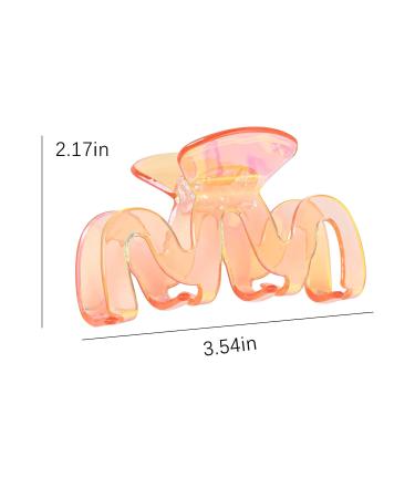 Jayongnee 3Pcs Nonslip Hair Claw Clips for Women - Thick & Thin Hair (Multi-colored) - Buy Online on GoSupps.com