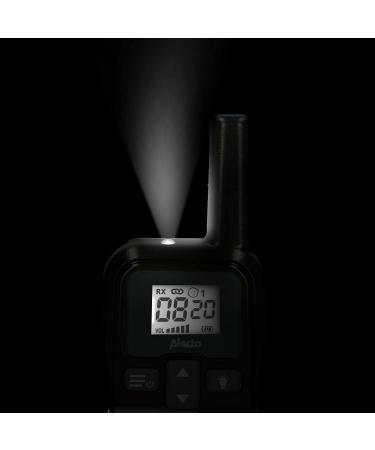 Alecto DBX80BK Baby Monitor - 3km Range Rechargeable VOX Function - Black/White - International Shipping Available - Buy Online on GoSupps.com