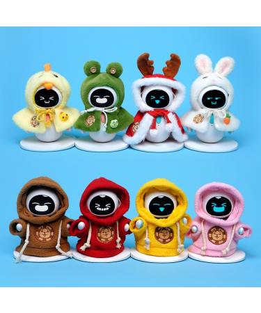 Change & Hooded Sweater Outfit Set for Eilik | 4-Color Furry Hoodie & 4 Stylish Pet Walls - Perfect for Eilik & More - Buy Online on GoSupps.com