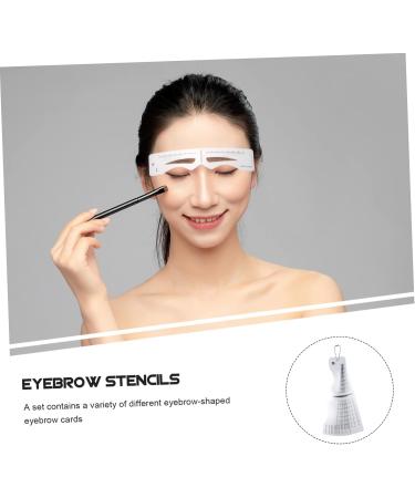 FOYTOKI 2 Sets Brow Molds White Eyebrow Tools Eye Brow Shaping Templates - Buy Online on GoSupps.com