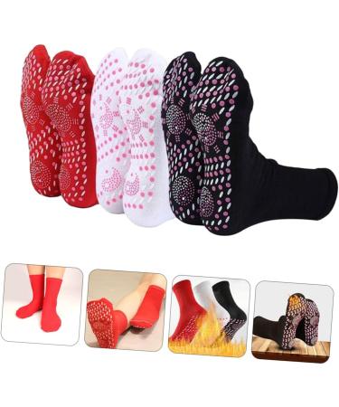 ToddMomy 9 Pairs Self-Warming Heated Socks for Women & Men | Tourmaline Foot Warmers & Heating Liners | Perfect Stocking Filler for Boys - Buy Online on GoSupps.com
