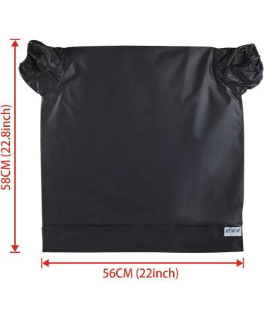 eTone Darkroom Film Changing Bag Smooth Lightweight Fabric Film Developing Equipment Zipper Bag Anti-Static Double High Density Layer Load 22X22.8'' Only 5 Ounces Photography Accessorie (ZHAD) - Buy Online on GoSupps.com
