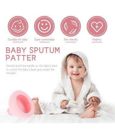 Palm Chest Percussion Cup Baby Massager - Phlegm Remover & Back Massage Tool for Nursing Bed Rest - Pink - Buy Online on GoSupps.com