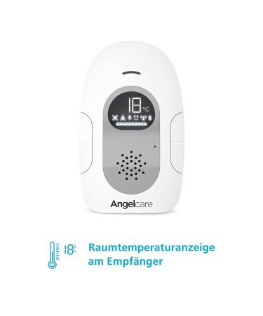 Buy Angelcare SmartSensor Pro 2 - 2-in-1 Audio & Motion Monitor with Wireless Sensor Mats & Room Temperature Display | International Shipping Available - Buy Online on GoSupps.com