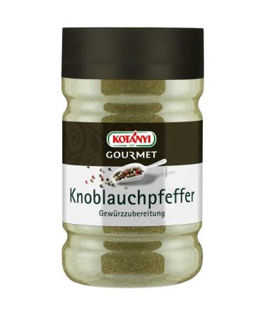 Kotanyi Garlic Pepper Spice Preparation Spices for bulk consumers and catering 1200 cc 850 g
