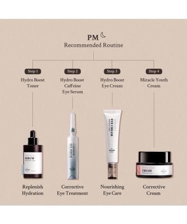 Hydro Boost Caffeine Eye Serum - 10% Caffeine Niacinamide & Hexapeptide-8 for Depuffing Anti-Wrinkle & Brightening | 0.33 fl.oz./10ml - Shop Now - Buy Online on GoSupps.com