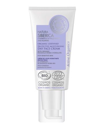 Natura Siberica Organic Certified Sensitive Skin Protective Moisturising Day Face Cream Day Cream - Buy Online on GoSupps.com