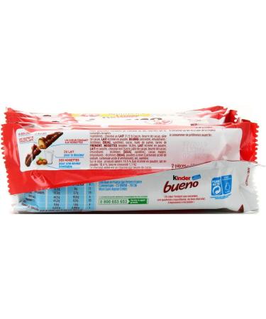 Kinder Milk/Hazelnut Chocolate Bar 258g - Buy Online on GoSupps.com