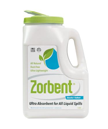 Liquid Spill Kit-16X More Absorbent than Clay Commercial-Grade Vomit Urine Oil All Liquid Spill Powder Cleans Repulsive Messes Quickly Leaves Surface Dry Reusable (5 Qt)