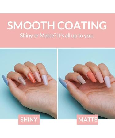 25pc Gel Nail Polish Set Nude Colours with No-Wipe Top Coat Matte Top Coat Base Coat - Soak Off UV Manicure + Pedicure Gift Set Starter Kit for DIY Nail Art + Salon Use Rain On My Parade - Buy Online on GoSupps.com