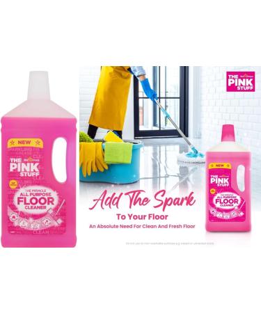 The Pink Stuff for Household cleaning bundle: Floor Cleaner Multipurpose spray Cream Cleaner Window & Glass spray Toilet Cleaner 5 pieces Set + for you: Organza Small Bag - Buy Online on GoSupps.com