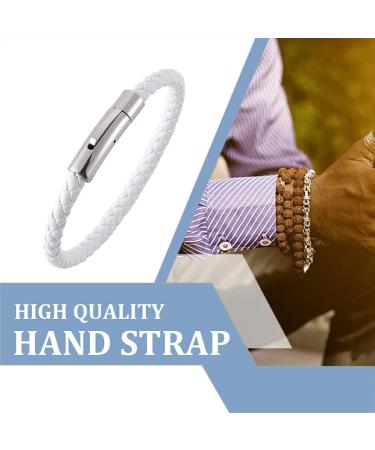 BEALIFE Leather Decoration Bracelet Portable Style Braided Bracelets Jewelry Bangle Dressing Accessory for Daily Travel - Buy Online on GoSupps.com