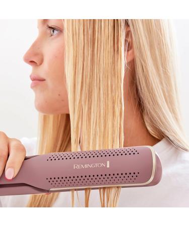 Remington Airvive AS8930 2in1 hot air brush for wet and dry cleaning with ionic technology microconditioner LED display and curved antifrizz coating - Buy Online on GoSupps.com