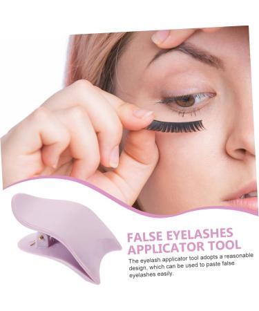 Buy FRCOLOR 12 Pcs False Eyelash Applicator Clips - Easy Eyelash Extension Tools in Purple | International Shipping Available - Buy Online on GoSupps.com