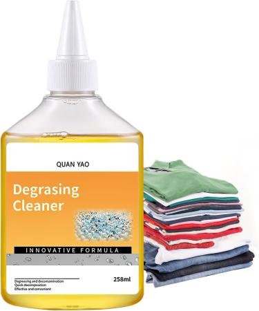 Clothing Degreaser & Laundry Stain Remover - Natural Fabric Cleaner for Grease Oil & Dirt | Multipurpose Stain Cleaner for Clothes Carpets & Car Interiors - Buy Online on GoSupps.com