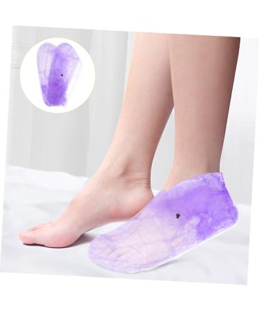 Healeved 2 Pairs Hand Wax Set Foot Wax Set Feet Spa Socks Whitening Foot Gloves Plastic Foot Socks Grooming Glove Paraffin Wax Cover Milk Foot Wax Gloves Paraffin Cover Heating Lid Portable - Buy Online on GoSupps.com