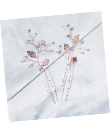 DOITOOL 2pcs Hair Clip Set - U-shaped Hairpins & Tiara Headdress for Brides | Korean Hair Accessories - Buy Online on GoSupps.com