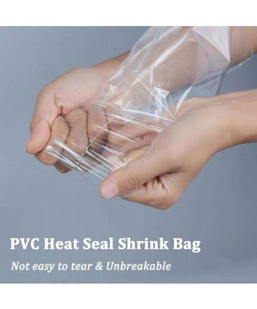 50Pcs Shoe Shrink Wrap Bags - Large Sneaker Protector for Men & Women, 10x17inches - Buy Online on GoSupps.com