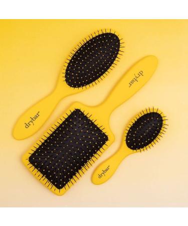 Drybar Lil' Lemon Drop Mini Travel Detangling Hair Brush - Perfect for Travel - Buy Online on GoSupps.com