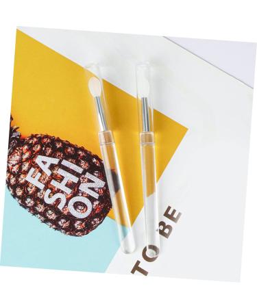 FRCOLOR 12 Pcs Silicone Lip Brush Set Portable Lipstick Applicators & Basting Brushes for Makeup | Ideal for Cream Eyeshadows & Cosmetics - Buy Online on GoSupps.com