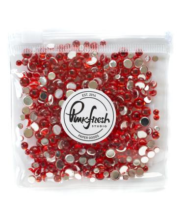 PinkFresh Studio Clear Drops: Scarlet