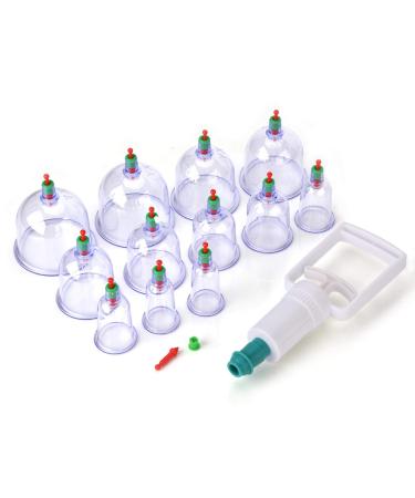 Cancer therapy set cupping cup for cupping muscle joints Fascia and cellulite premium professional-butt therapy kit suction gun magnets