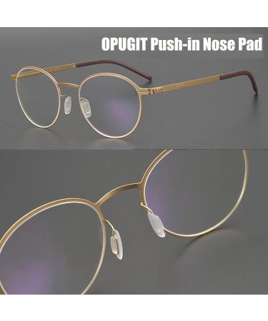 Soft Silicone Nasal Pads for Glasses - Rectangular | Transparent Nose Pads for Comfort | 10 Pairs Size S - Perfect for Glasses & Sunglasses - Buy Online on GoSupps.com