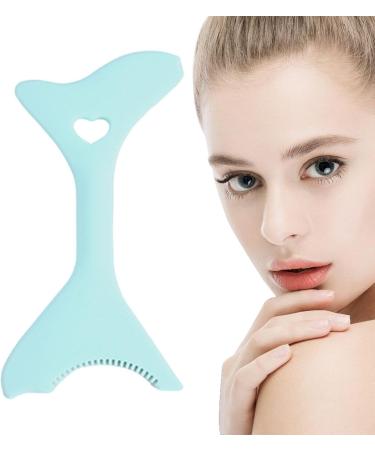 Eyeliner Aid | Portable Multifunctional Eyeliner Stencils | Mascara Shield for Beginners Eyebrow Stencils for Winged Eyeliner Lashes Lip Liner Dtt Blue - Buy Online on GoSupps.com