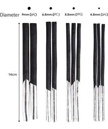 10pcs Willow Vine Charcoal Sticks & Pencils Set | Charcoal Drawing Kit in Tin Box for Sketching & Shading - Buy Online on GoSupps.com