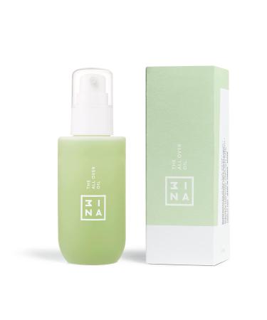 3INA Makeup All Over Oil | Vegan & Cruelty-Free Hydrating Oil for Body Hair & Face | Nourishing Almond Oil Green Tea & Vitamin E | Lightweight Moisturizer - Buy Online on GoSupps.com