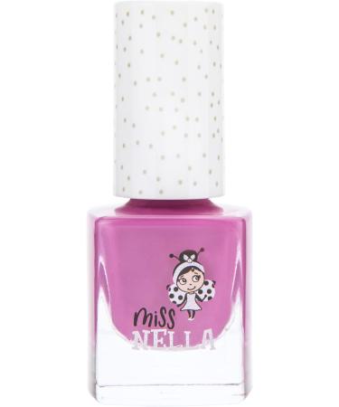 Miss Nella Little Poppet Purple Nail Polish for Kids - Non-Toxic, Odor-Free Formula | Safe & Natural Water Based for Children and Toddlers - Buy Online on GoSupps.com