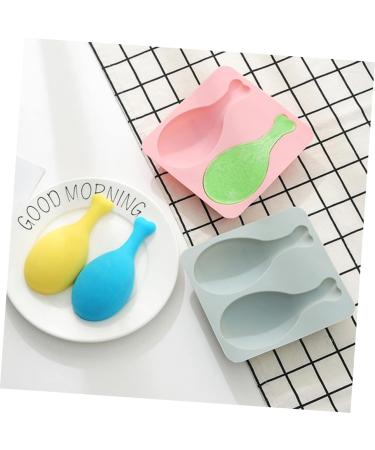 BESTonZON 2pcs Fondant molds de para gelatinas Silicone Mold Cake Mold Modeling Baking Mold Blue 15.8*14.9CM - Buy Online on GoSupps.com