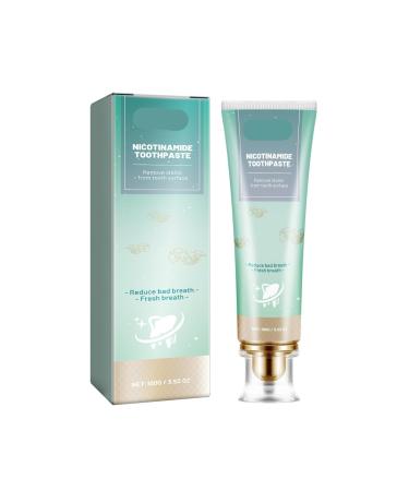 KLYso Nicotinamide Whitening Toothpaste - Deep Clean & Shine(1PCS)