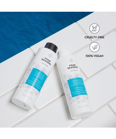 Sensitive Moisture Conditioner - Fragrance-Free & Hypoallergenic for Dry Hair - Paraben-Free & Vegan - 10.15 oz - Buy Online on GoSupps.com