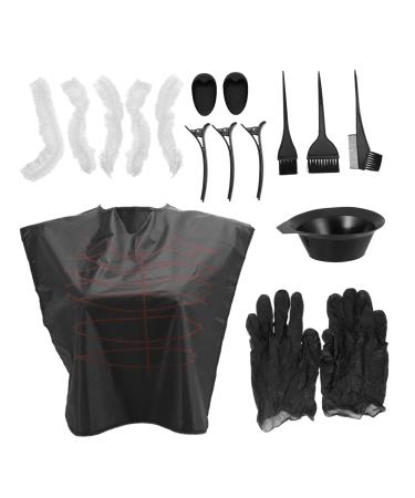 Angoily 1 Set Hair Coloring Tools Hair Dyeing Kit Hair Tinting Bowl Hair Coloring Supplies Hair Dye Mixing Bowl Hair Dye Comb Salon Hair Dying Kit Baking Oil Plastic Tool Kit