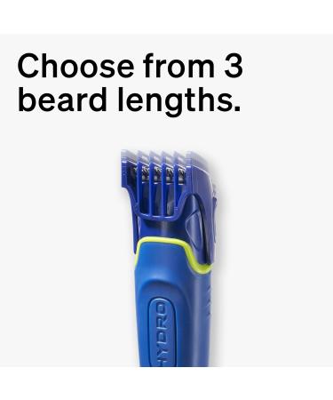 Schick Hydro 5 Men's Styling Razor with Body Groomer & Beard Trimmer - Moisturizing 1 Count | International Shipping Available - Buy Online on GoSupps.com