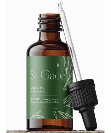 Hair Growth Oil with Batana Oil Castor Oil Rosemary Oil & Coconut Oil. Effective Thickening Conditioner Mask & Hair Loss Scalp Treatment Serum | For Men & Women - Buy Online on GoSupps.com