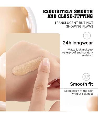 Flawless Hydrating Foundation Natural Clear Liquid Foundation and Concealer for Face Full Coverage Long Lasting Waterproof Tinted Moisturizer BB Cream Natural Beige 2.2 fl. oz - Buy Online on GoSupps.com