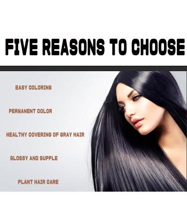 YIZHONG Black Hair Dye Shampoo for Women & Men | 5 Minute Permanent Blackest Color & Full Gray Coverage | Salon-Quality Darkening Hair Coloring - Buy Online on GoSupps.com