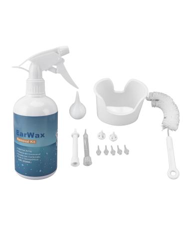Premium Ear Wax Removal Kit - 500ml Reusable ABS Tool for Home Use | Safe & Effective Ear Cleaning - Buy Online on GoSupps.com