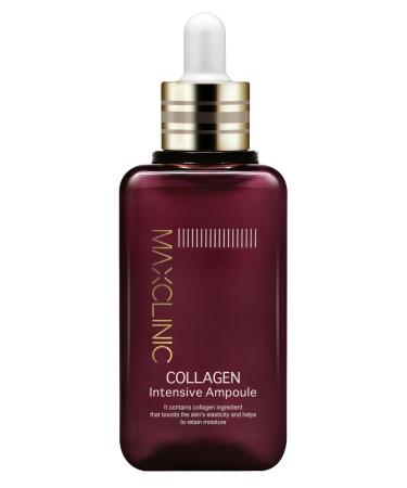 Collagen Intensive Ampoule | Firming Serum for Face w/ 3 Types of Collagen | Hydrating Face Serum Ampoule Korean Skin Care | Glass Skin Ampoule Collagen Serum (3.38 fl oz) Firming Collagen Ampoule