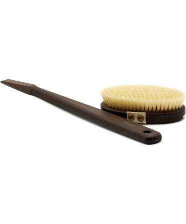 Fendrihan Boar Bristle Thermowood Bath Brush - Long Handle - Made in Germany - Buy Online on GoSupps.com