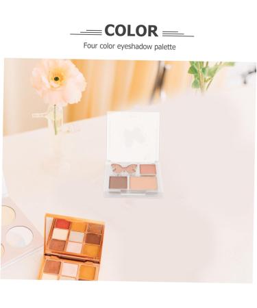 NOLITOY Eyeshadow Case Pink Plastic Makeup Pallet Makeup Palette Brown Eyeshadow - Buy Online on GoSupps.com