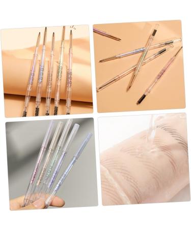 PLAFOPE 5pcs Ash Brown Eyebrow Pencil Brow Pencils Eyebrow Makeup Tools Thin Eyebrow Pencil Plastic - Buy Online on GoSupps.com