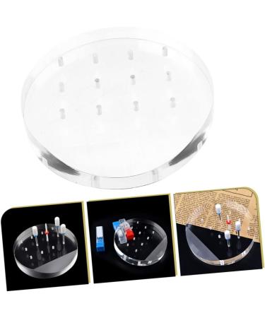 Grinding Head Display Stand Nail Drill Bit Holder Nail Bits Nail Drill Bits Container Nail Polishing Heads Stand Nail Drill Bits Stand Cross Nail Charm Acrylic Manicure Tool Holder - Buy Online on GoSupps.com