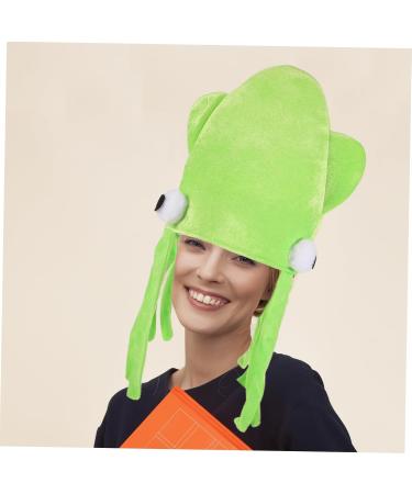 minkissy Decor Toys Costume Accessory Cartoon Animals Hat Funny Squid Hat Festival Headwear Funny Hat Cartoon Hat Prop Party Squid Hat Squid Hat Prop Creative Hat Make up Octopus Hat Velvet - Buy Online on GoSupps.com