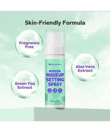 Makeup Setting Spray (4.06 Fl Oz) Dewy Finish Setting Spray for Makeup Hydrating Makeup Setting Spray for Long Lasting Glow Dewy Look Setting Spray for All Skin Types - Buy Online on GoSupps.com