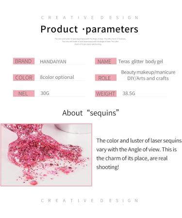 Chunky White Glitter Gel for Nails, Hair, Face & Body - Festival Makeup & Painting Decoration - Buy Online on GoSupps.com